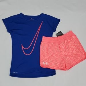 🆕️ Nike Crossover Tunic & Under Armour Short